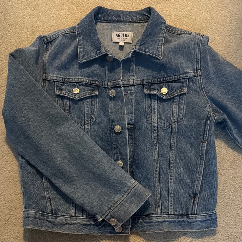 AGOLDE Blue Denim Jacket
